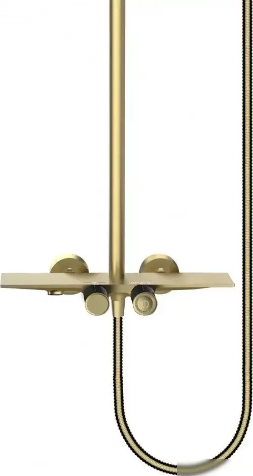 Душевая система Grocenberg GB7038 (золото матовый) - фото товара