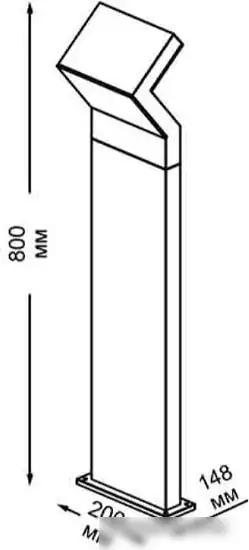 Уличный фонарь Novotech Roca 357446 – фото товара