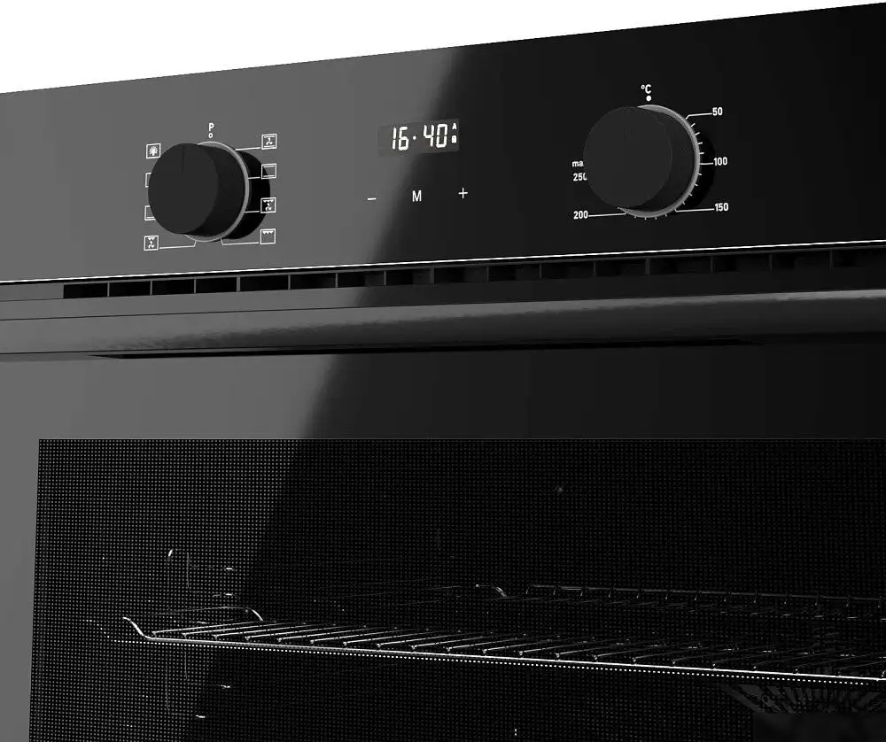 Электрический духовой шкаф Monsher MOE 6008 Noir - фото товара