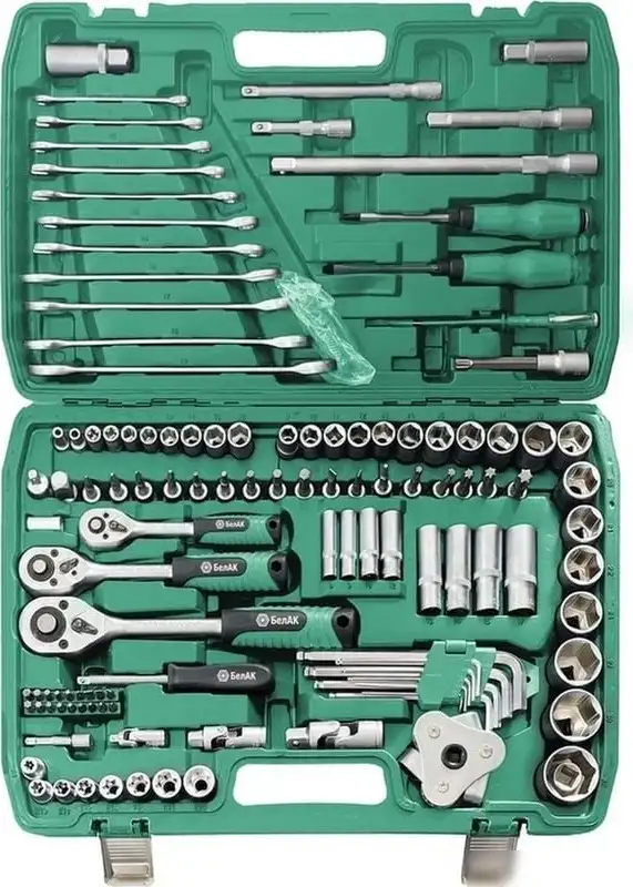 Универсальный набор инструментов БелАК Мастер БАК.07018 (121 предмет) – фото товара