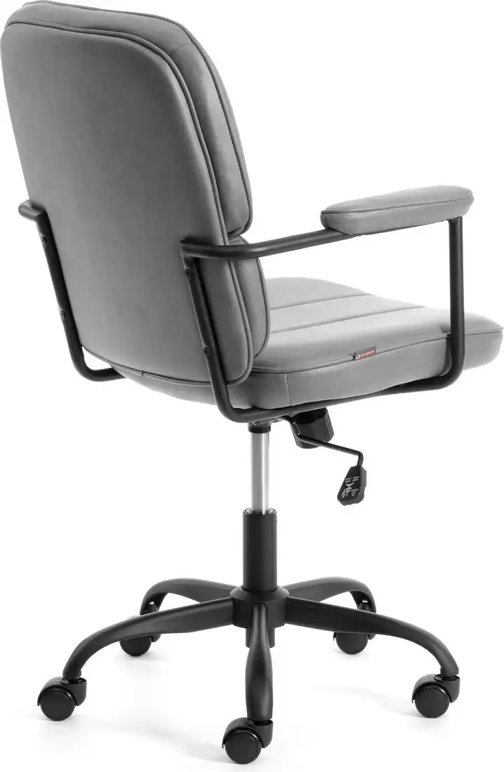 Офисное кресло TetChair Alpha (иск. замша, серый) – фото товара