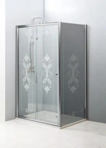 Душевая стенка Cezares GIUBILEO-100-FIX-CP-Cr-R - изображение в каталоге