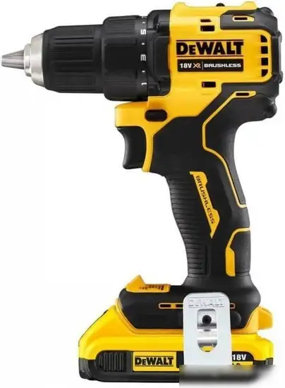 Дрель-шуруповерт DeWalt DCD708D2T-QW (с 2-мя АКБ, кейс) – фото товара