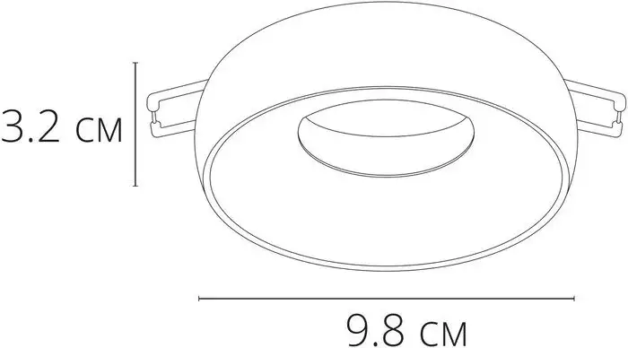 Точечный светильник Arte Lamp Heze A6666PL-1BK – фото товара