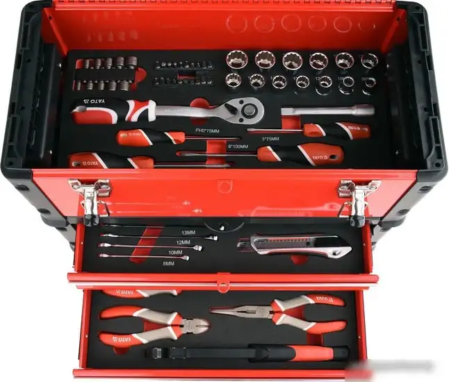 Универсальный набор инструментов Yato YT-09104 (78 предметов) – фото товара