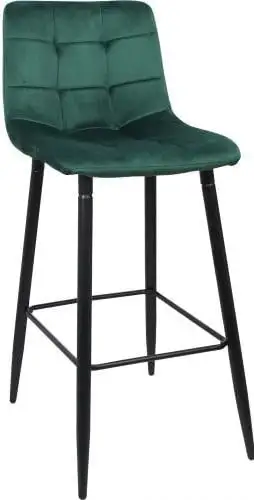 Стул AksHome Stella (зеленый велюр HLR57/черный) – изображение в каталоге