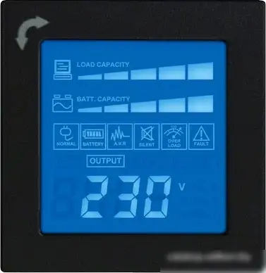 Источник бесперебойного питания CyberPower PR2200 LCD 2U (PR2200ELCDRT2U) – фото товара