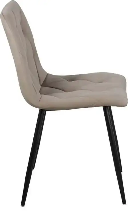 Стул СоюзРегионПоставка Регги СРП-066 (муар черный, велюр Velluto 03 мика) – фото товара