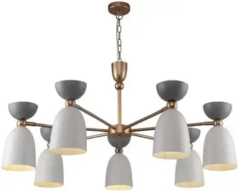 Подвесная люстра Maytoni Cloches MOD113PL-07W – изображение в каталоге