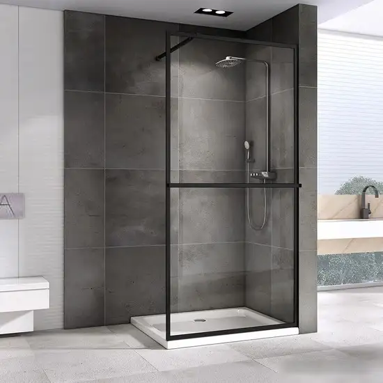 Душевая стенка Abber Immer Offen AG60100B - фото товара