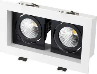 Точечный светильник Arlight CL-KARDAN-S180x102-2x9W Day 024129 – изображение в каталоге