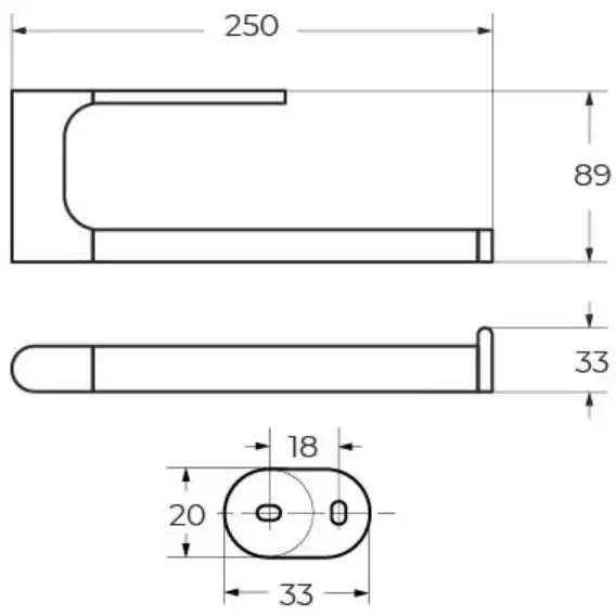 Держатель для полотенца Art&Max Platino AM-E-3980-MB – фото товара