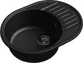 Кухонная мойка GranFest QUARZ Z-58 (черный) - изображение в каталоге