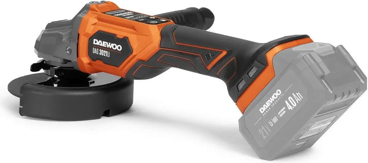 Угловая шлифмашина Daewoo Power DAG 3021Li (без АКБ) – фото товара