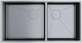 Кухонная мойка Omoikiri Taki 85-2-LB-U/IF Side In (нержавеющая сталь) - изображение в каталоге