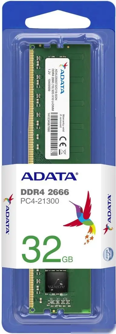 Оперативная память ADATA 8GB DDR4 PC4-21300 AD4U26668G19-SGN – фото товара