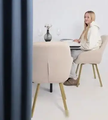 Стул Мамадома Romeo smile 360 (b03 Cream Lux/золото) – фото товара