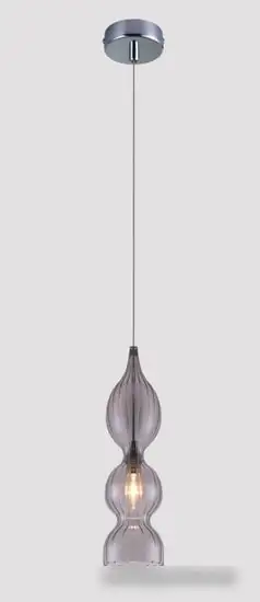 Подвесная люстра Crystal Lux Iris SP1 B Smoke – фото товара