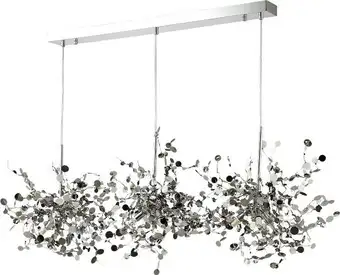 Подвесная люстра Crystal Lux GARDEN SP3х3 L1200 CHROME – изображение в каталоге