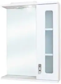 Onika Шкаф с зеркалом Кристалл 55 58.01 (правый) – изображение в каталоге