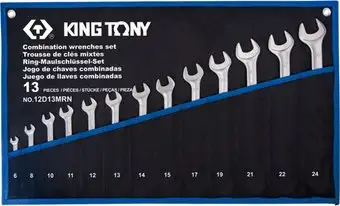 Набор ключей King Tony 12D13MRN (13 предметов)