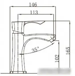 Смеситель Kaiser Boss 51011 - фото товара