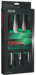 Набор отверток Toptul GAAE0608 6 предметов – изображение в каталоге