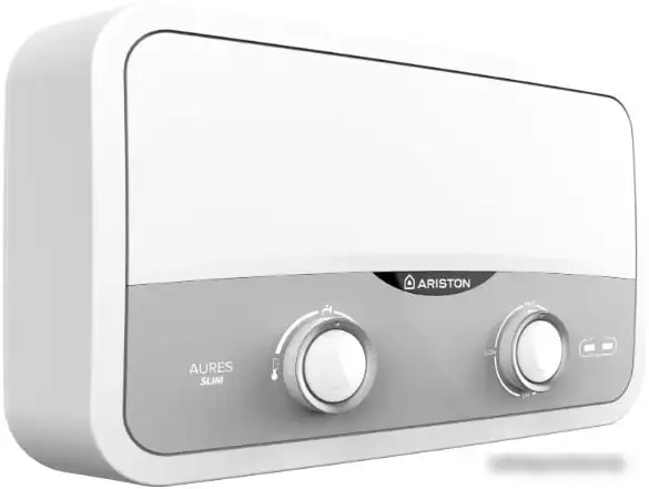 Проточный электрический водонагреватель кран+душ Ariston Aures SF 5.5 COM - фото товара