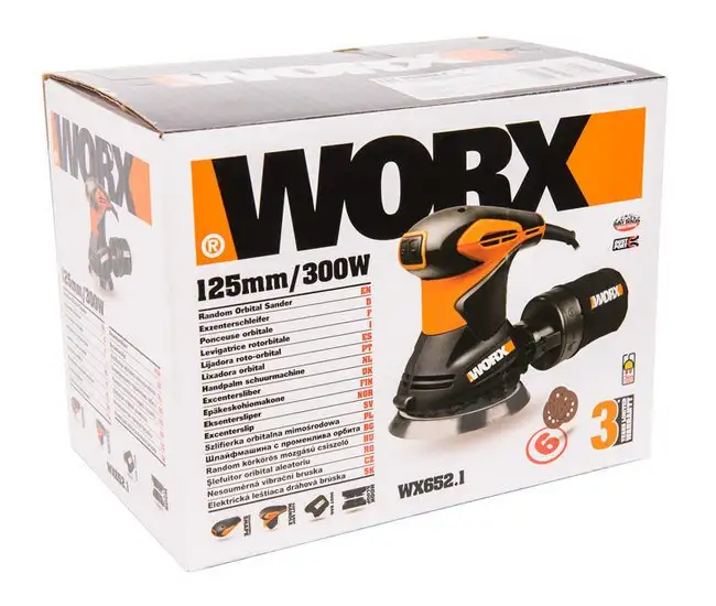 Эксцентриковая шлифмашина Worx WX652.1 – фото товара