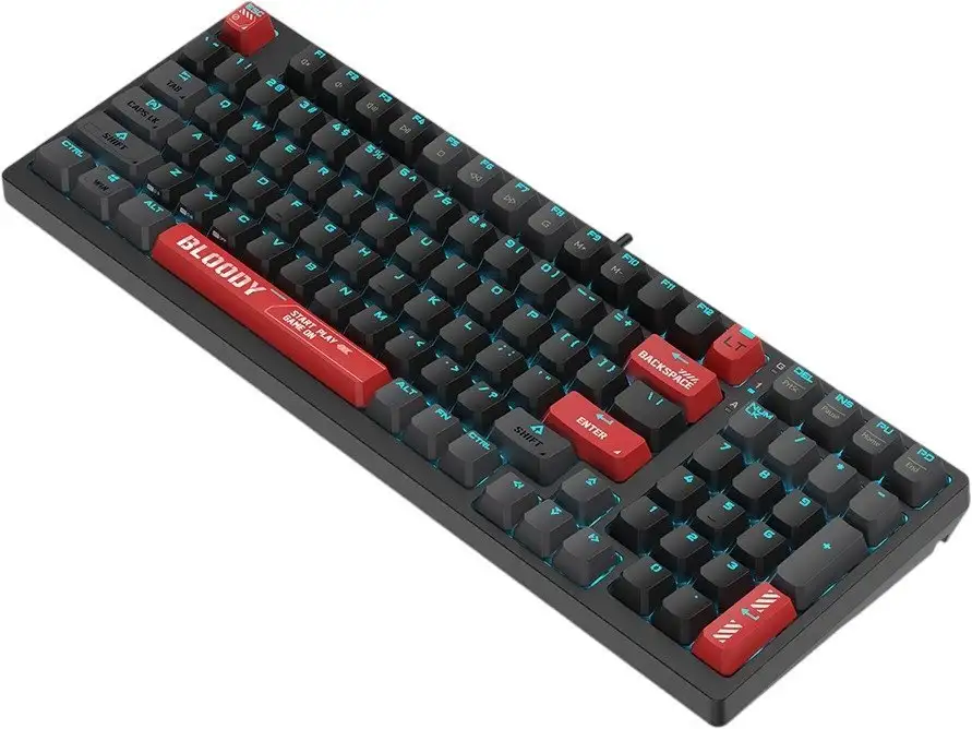 Клавиатура A4Tech Bloody AT98 (черный/красный) – фото товара