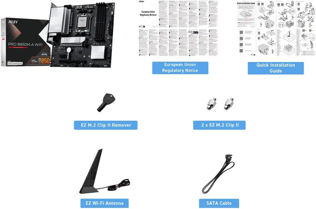 MSI Pro B850M-A WiFi – фото товара