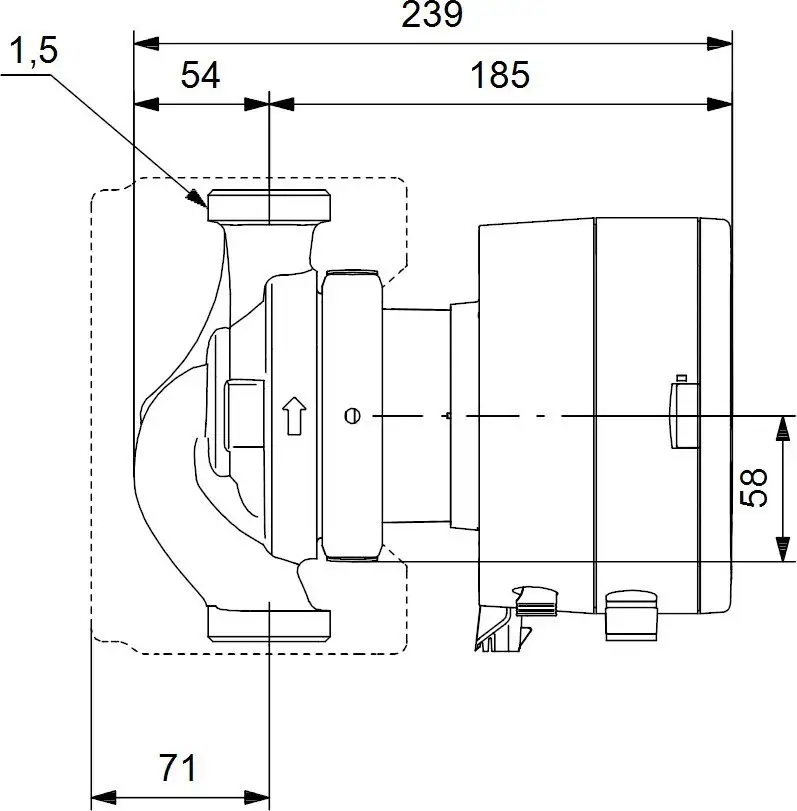 Циркуляционный насос Grundfos Magna3 25-40 - фото товара