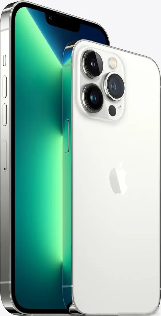 Телефон Apple iPhone 13 Pro 128GB (серебристый) – фото товара