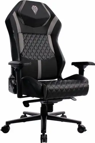 Игровое (геймерское) кресло Brabix GM-160 532952 (черный/серый) – изображение в каталоге