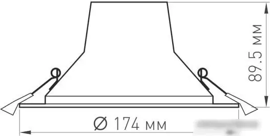 Точечный светильник Arlight LTD-LEGEND-R175-20W Warm3000 025143(1) – фото товара