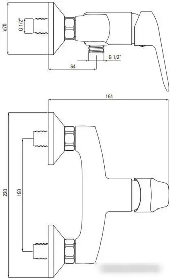 Смеситель Deante Boro BMO 040M - фото товара