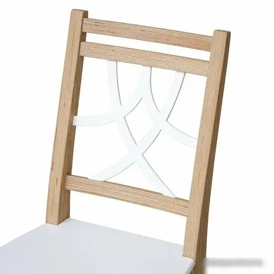 Стул Folium Марк 2 M2O4902-R9003 (шпон дуба, белый) – фото товара