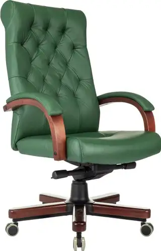Офисное кресло Бюрократ T-9928WALNUT (зеленый) – изображение в каталоге