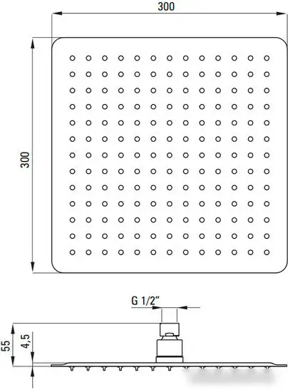 Душевая система Deante Jasmin NAC_09JP (хром) - фото товара