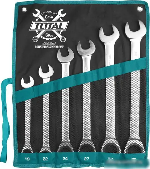 Набор ключей Total THT102RK061 (6 предметов) – фото товара