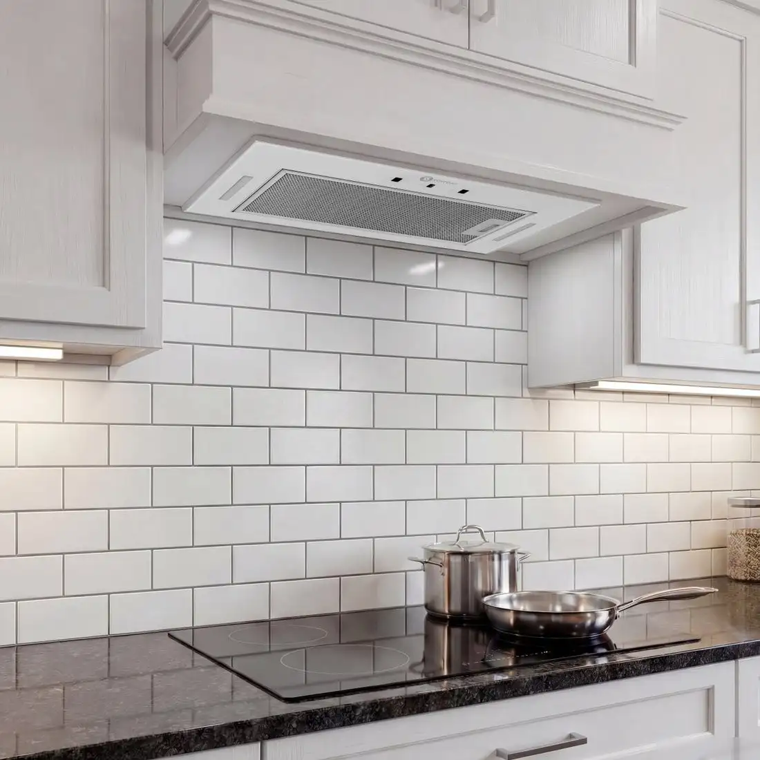 Кухонная вытяжка Schtoff Trend 50 White - фото товара