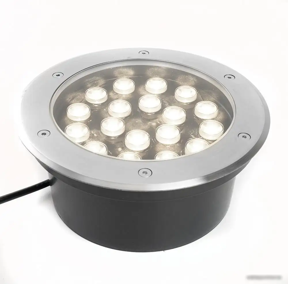 Тротуарный встраиваемый светильник Feron SP2804 20W AC12V низковольтный 4000K металлик IP67 48454 – фото товара