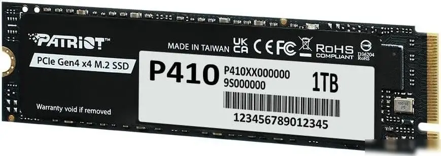 SSD Patriot P410 1TB P410P1TBM28H – фото товара
