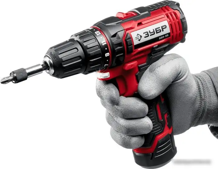 Дрель-шуруповерт Зубр Мастер ДШЛ-125-22 (с 2-мя АКБ, кейс) – фото товара