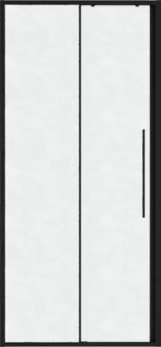 Душевая дверь Niagara Nova NG-84-L12CHB 120x195 (черный матовый/шиншилла стекло) - предпросмотр изображения Душевая дверь Niagara Nova NG-84-L12CHB 120x195 (черный матовый/шиншилла стекло) - изображение в каталоге