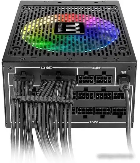 Блок питания Thermaltake Toughpower iRGB PLUS 1250W Titanium TPI-1250D-T – фото товара