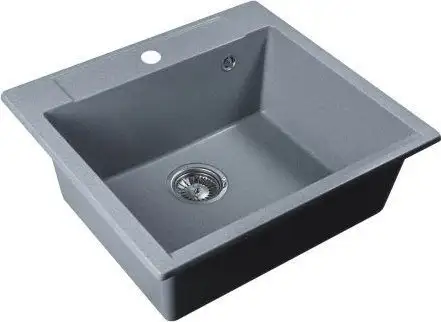 Кухонная мойка AV Engineering Unit AVE550500SLA (серебристый) - фото товара