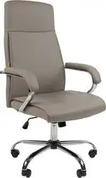 Офисное кресло CHAIRMAN CH425 (экокожа, серый)