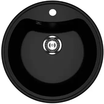 Кухонная мойка Ulgran U-601 (344 ультра-черный) - изображение в каталоге