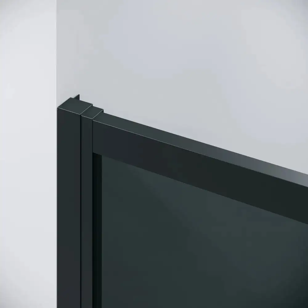 Душевая дверь Grossman Cosmo 130x195 100.K33.02.130.21.10 (черный матовый,стекло тонированное) - фото товара